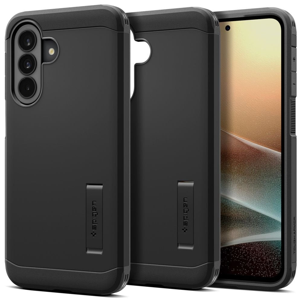 Spigen Tough Armor apvalks Samsung Galaxy A37 5G, melns