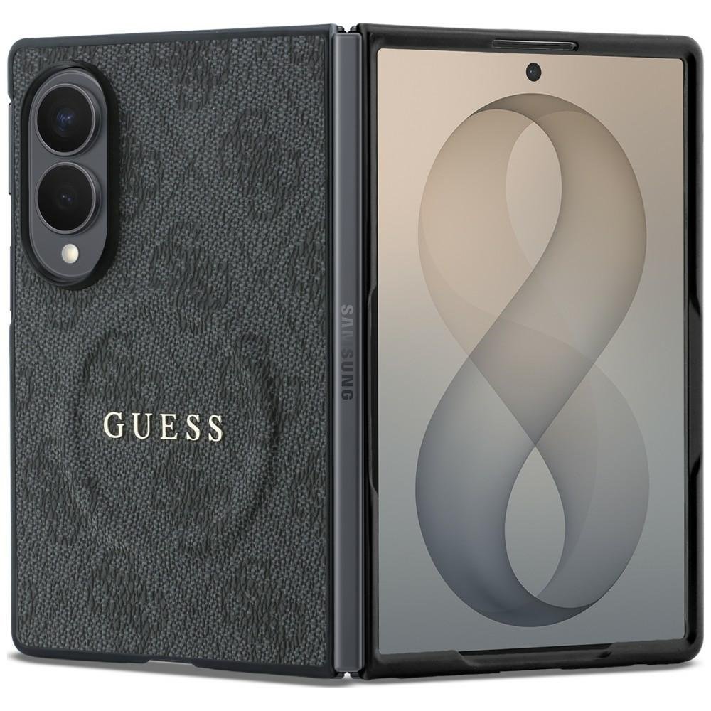 Guess HC Magnetic 4G PU CLASSIC apvalks Samsung Galaxy Z Fold 8, melns