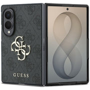 Guess HC 4G PU BIG LOGO apvalks Samsung Galaxy Z Fold 8, melns