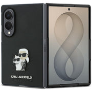 Karl Lagerfeld HC Saffiano KC PIN apvalks Samsung Galaxy Z Fold 8, melns