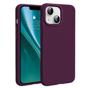 Etteri silikona Mag apvalks iPhone 15 6,1" tumši ķiršu krāsā