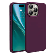 Etteri silikona Mag apvalks iPhone 15 Pro 6,1" tumši ķiršu krāsā