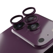 Etteri kameras objektīva aizsargs iPhone 18 Pro / 18 Pro Max tumši ķiršu krāsā