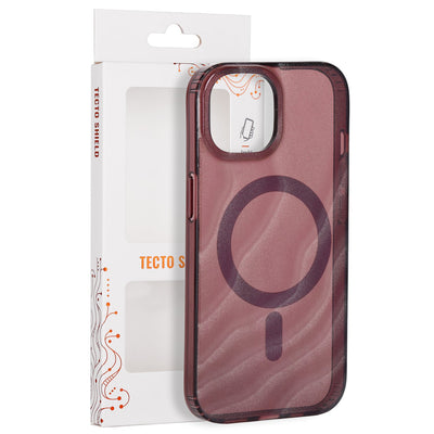 Tecto Shield Desert Mag vāciņš iPhone 15 6,1" sarkanbrūns
