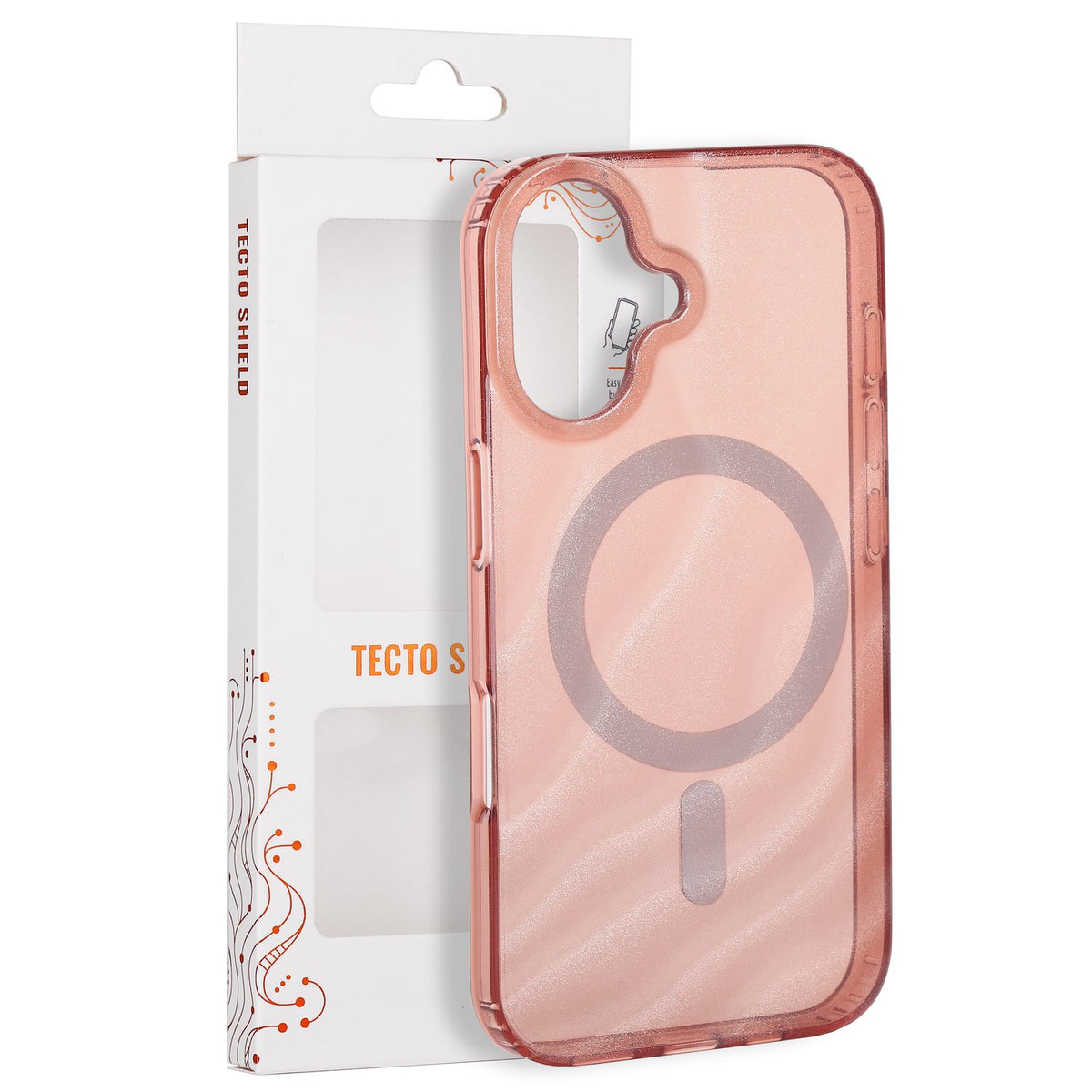 Tecto Shield Desert Mag apvalks iPhone 16 6,1" (terakotas krāsā)