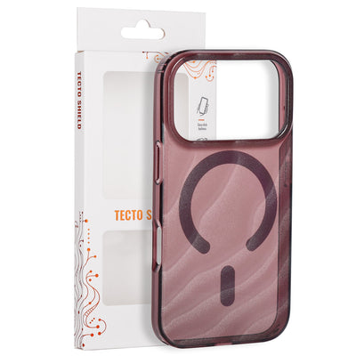 Tecto Shield Desert Mag vāciņš iPhone 17 Pro 6,3" / iPhone 18 Pro 6,3" sarkanbrūns