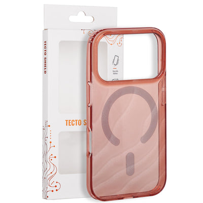 Tecto Shield Desert Mag vāciņš iPhone 17 Pro 6,3" / iPhone 18 Pro 6,3" terakotas krāsā