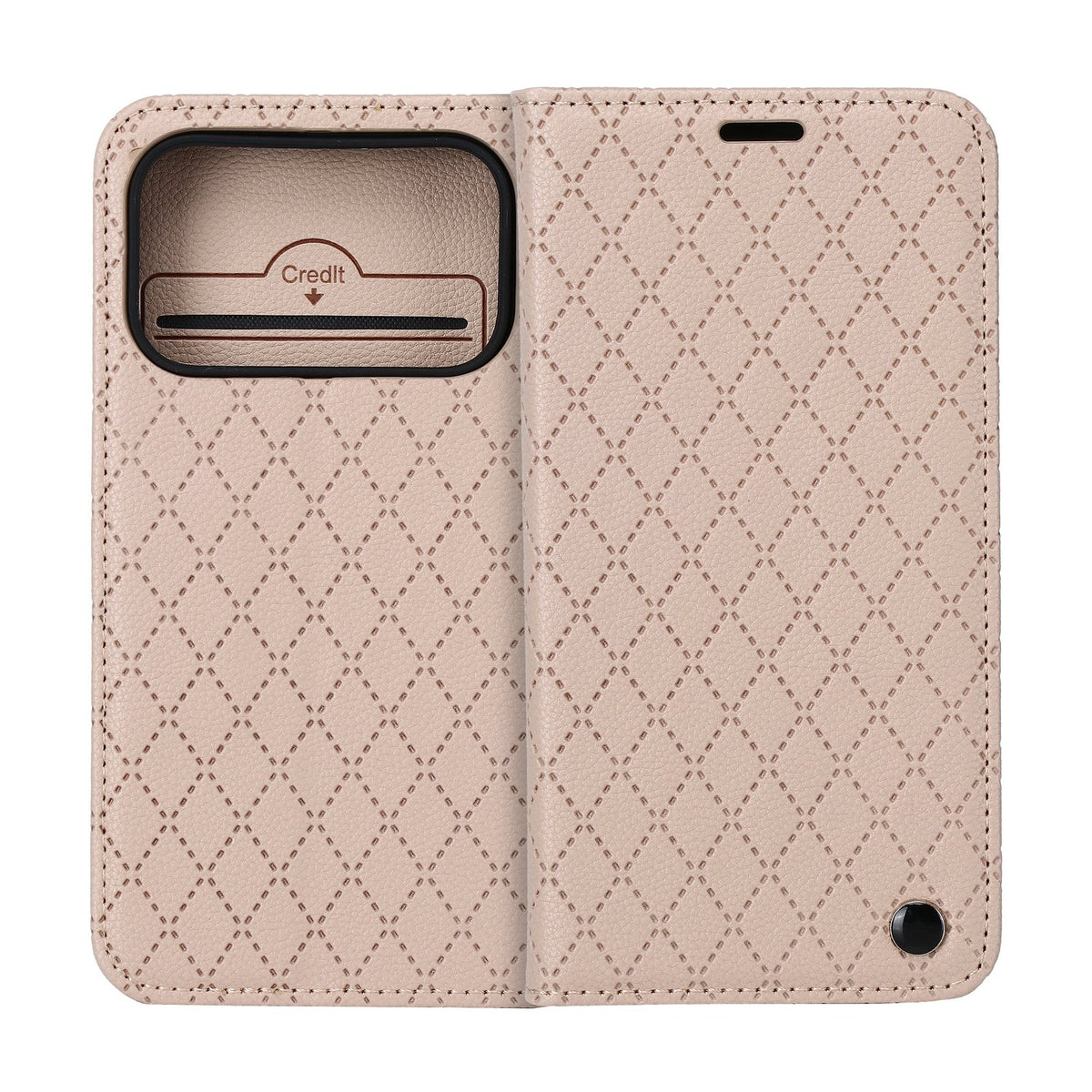 Smart Caro apvalks iPhone 17 Pro 6,3" / 18 Pro 6,3" smilškrāsā