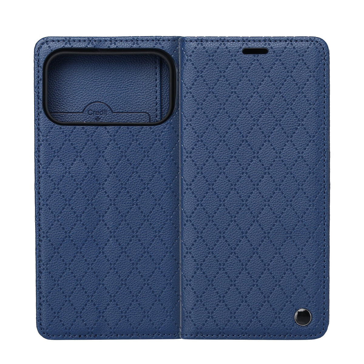 Smart Caro apvalks iPhone 17 Pro Max 6,9" / 18 Pro Max 6,9" tumši zils
