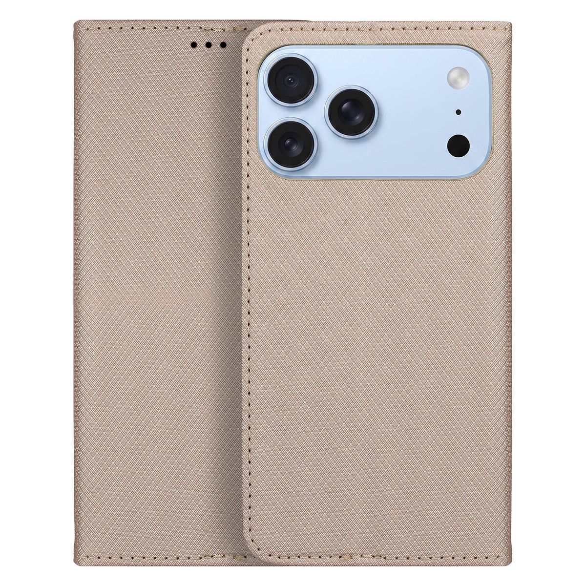 Smart Magnet apvalks iPhone 17 Pro Max 6,9" / 18 Pro Max 6,9" zelta krāsā