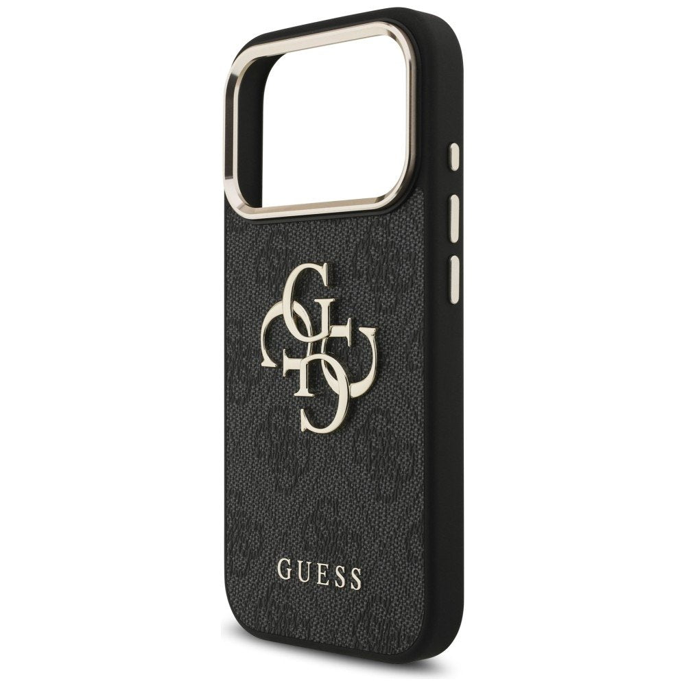 „Guess“ 4G Big 4G Classic Logo apvalks iPhone 18 Pro / iPhone 17 Pro, melns