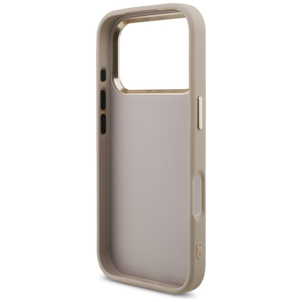 „Guess“ 4G Big 4G Classic Logo apvalks iPhone 18 Pro / iPhone 17 Pro, rozā krāsā
