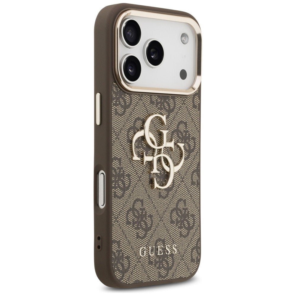 „Guess“ 4G Big 4G Classic Logo apvalks iPhone 18 Pro Max / iPhone 17 Pro Max, brūns