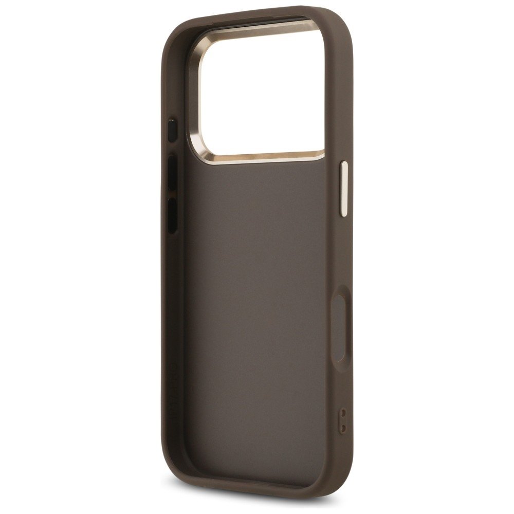 „Guess“ 4G Big 4G Classic Logo apvalks iPhone 18 Pro Max / iPhone 17 Pro Max, brūns