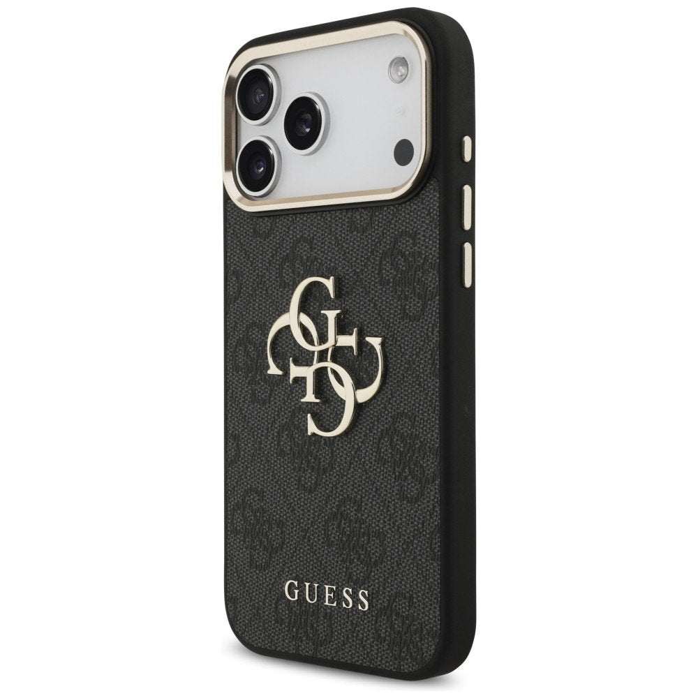 „Guess“ 4G Big 4G Classic Logo apvalks iPhone 18 Pro Max / iPhone 17 Pro Max, melns