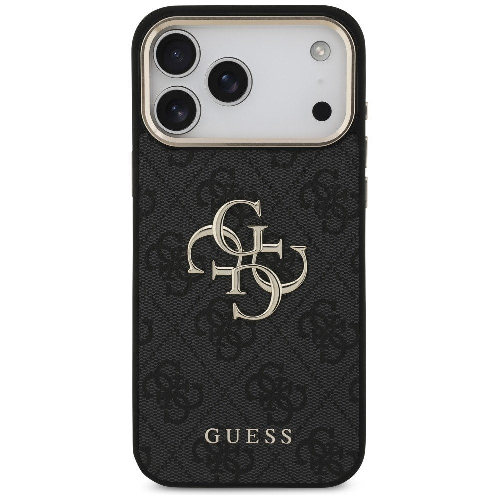 „Guess“ 4G Big 4G Classic Logo apvalks iPhone 18 Pro Max / iPhone 17 Pro Max, melns