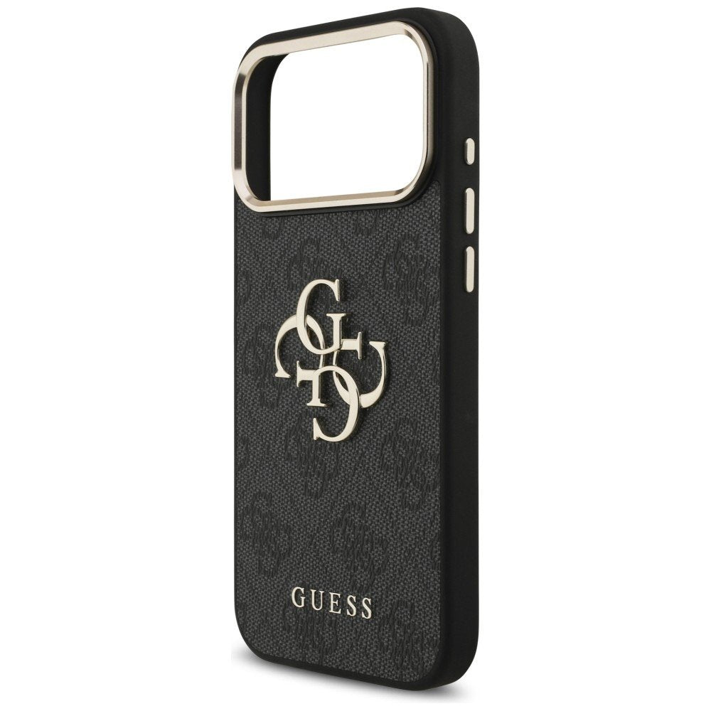 „Guess“ 4G Big 4G Classic Logo apvalks iPhone 18 Pro Max / iPhone 17 Pro Max, melns