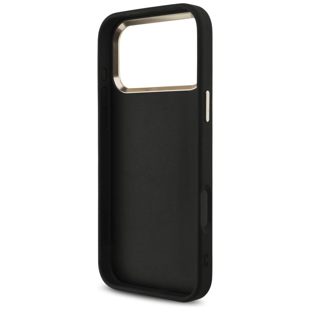 „Guess“ 4G Big 4G Classic Logo apvalks iPhone 18 Pro Max / iPhone 17 Pro Max, melns