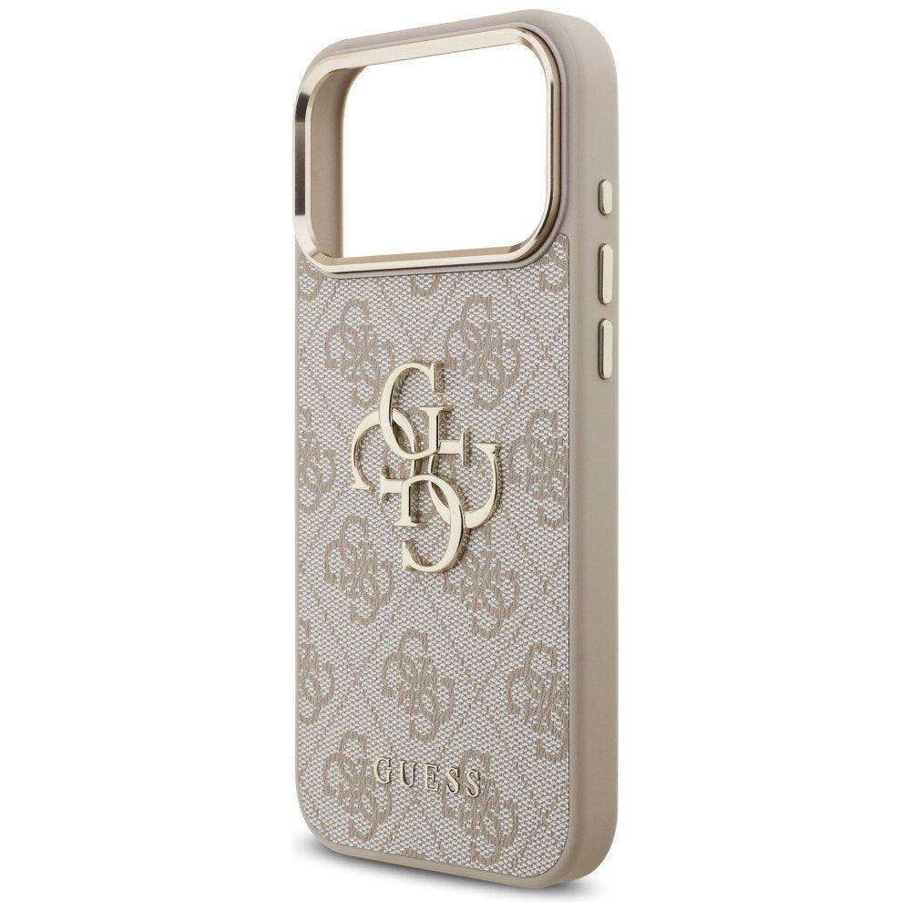 „Guess“ 4G Big 4G Classic Logo apvalks iPhone 18 Pro Max / iPhone 17 Pro Max, rozā krāsā