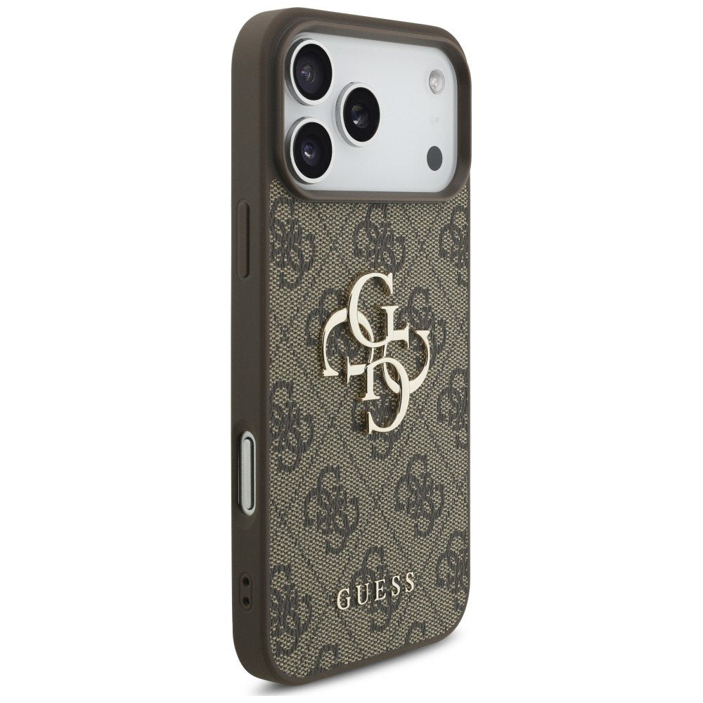 „Guess“ 4G „Big Logo“ apvalks iPhone 18 Pro / iPhone 17 Pro, brūns