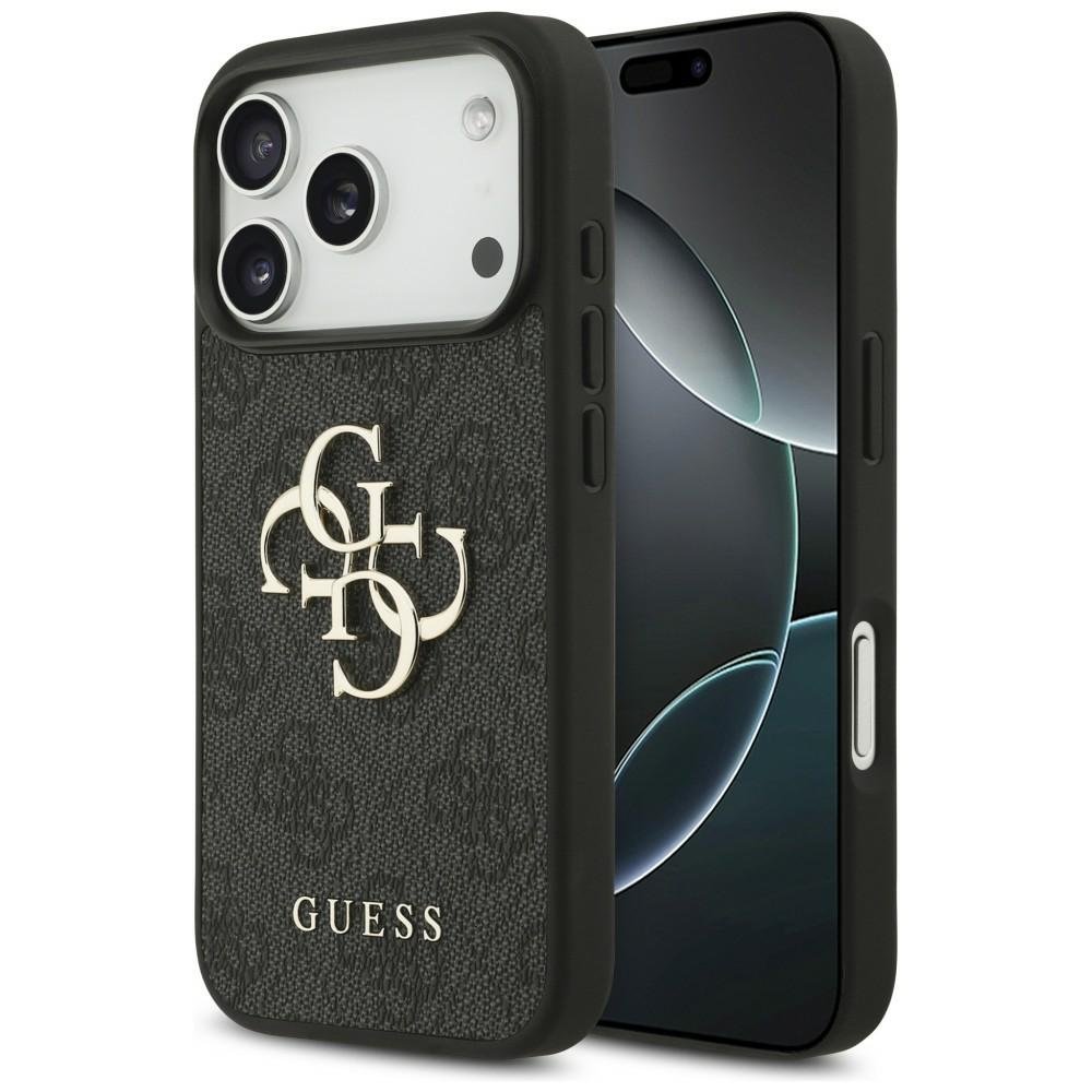 „Guess“ 4G „Big Logo“ vāciņš iPhone 18 Pro / iPhone 17 Pro, melns