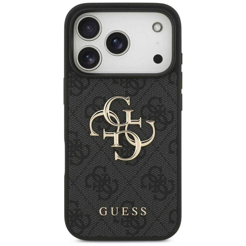 „Guess“ 4G „Big Logo“ vāciņš iPhone 18 Pro / iPhone 17 Pro, melns