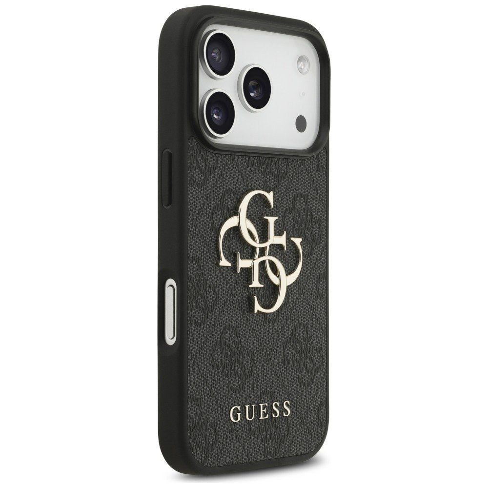 „Guess“ 4G „Big Logo“ vāciņš iPhone 18 Pro / iPhone 17 Pro, melns
