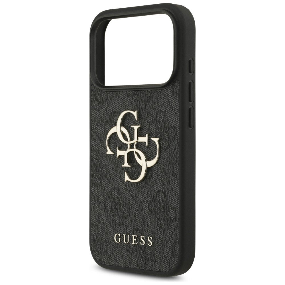 „Guess“ 4G „Big Logo“ vāciņš iPhone 18 Pro / iPhone 17 Pro, melns