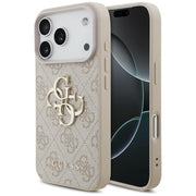 „Guess“ 4G „Big Logo“ apvalks iPhone 18 Pro / iPhone 17 Pro, rozā krāsā