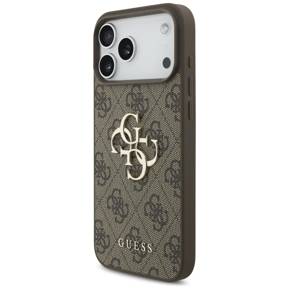 „Guess“ 4G Big Logo apvalks iPhone 18 Pro Max / iPhone 17 Pro Max, brūns
