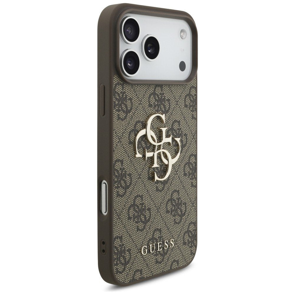 „Guess“ 4G Big Logo apvalks iPhone 18 Pro Max / iPhone 17 Pro Max, brūns