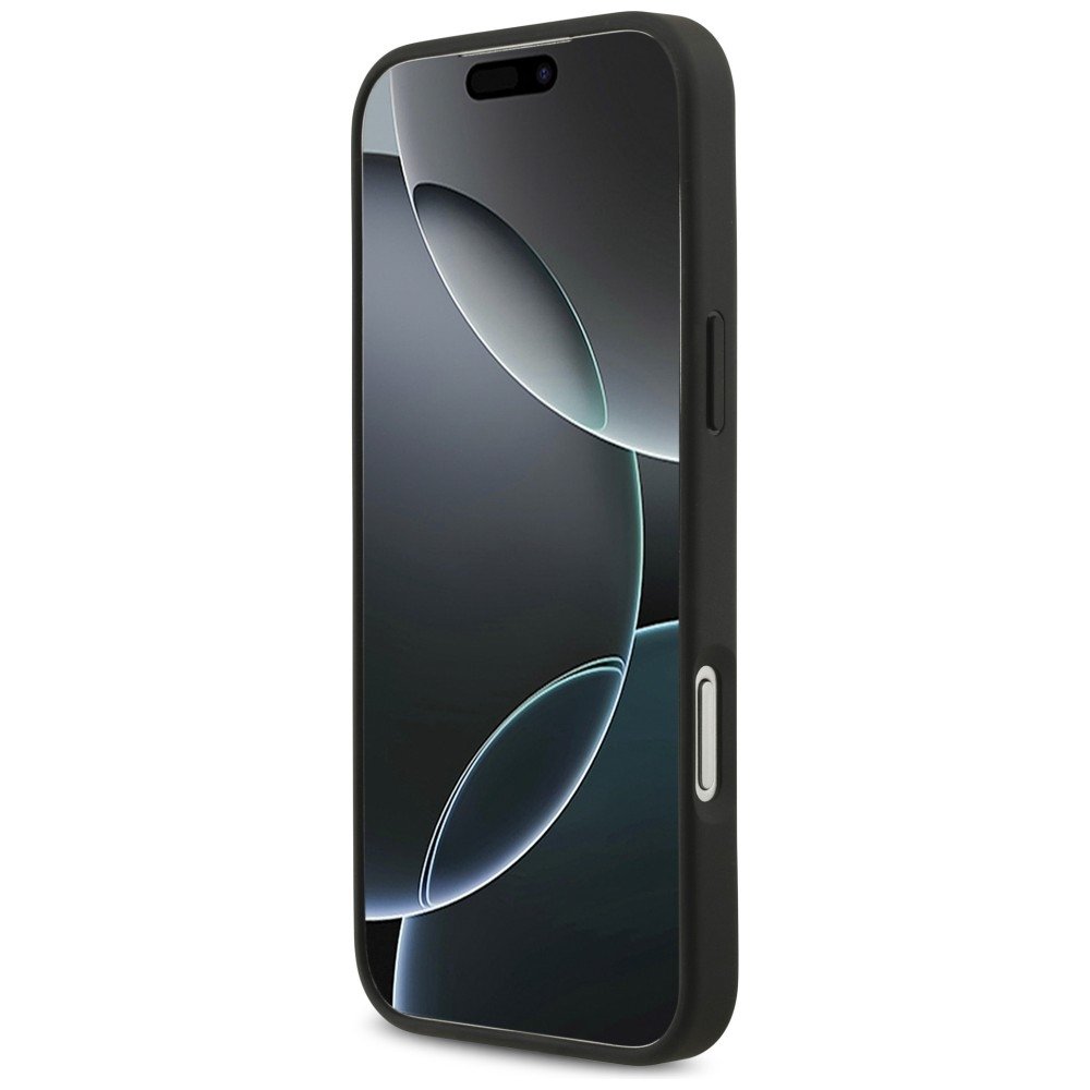 Guess 4G Big Logo vāciņš iPhone 18 Pro Max / iPhone 17 Pro Max, melns