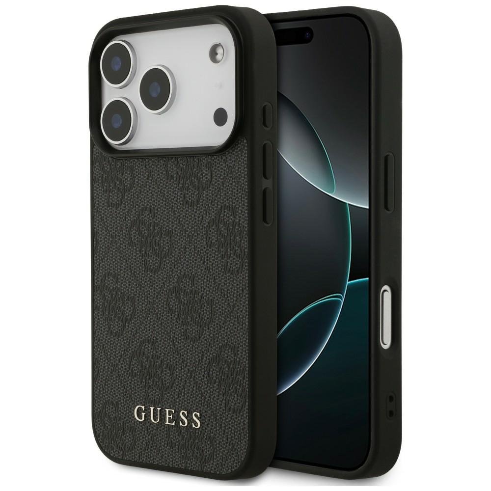 „Guess“ 4G Classic vāciņš iPhone 18 Pro / iPhone 17 Pro, melns