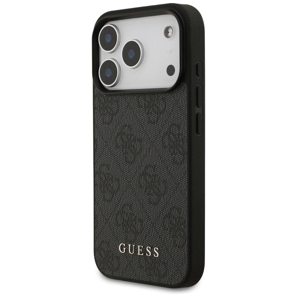 „Guess“ 4G Classic vāciņš iPhone 18 Pro / iPhone 17 Pro, melns