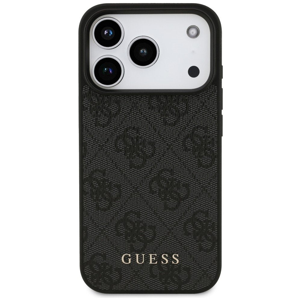 „Guess“ 4G Classic vāciņš iPhone 18 Pro / iPhone 17 Pro, melns