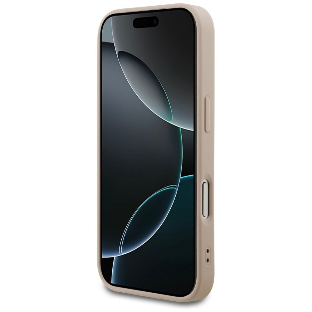 „Guess“ 4G Classic apvalks iPhone 18 Pro / iPhone 17 Pro, rozā krāsā