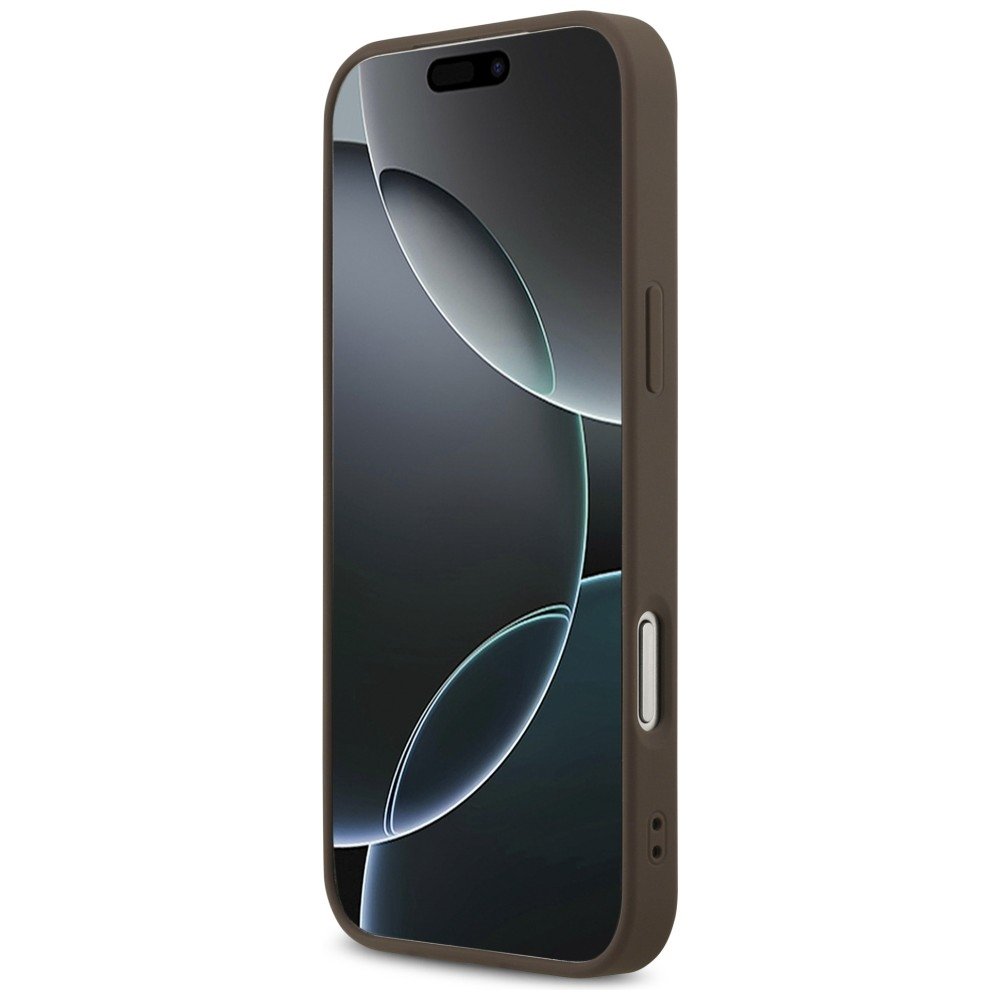 „Guess“ 4G Classic apvalks iPhone 18 Pro Max / iPhone 17 Pro Max, brūns