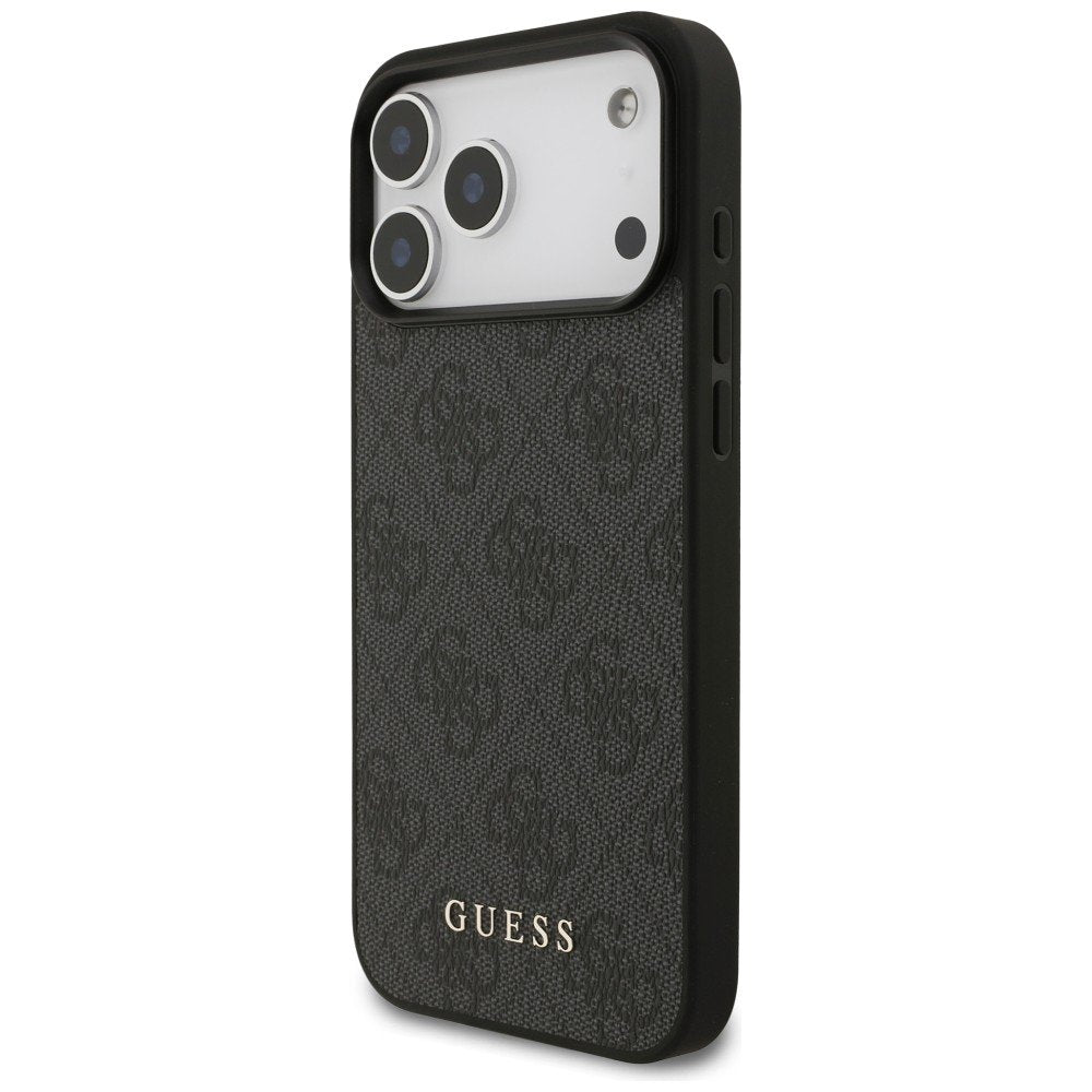 „Guess“ 4G Classic aizsargapvalks iPhone 18 Pro Max / iPhone 17 Pro Max, melns