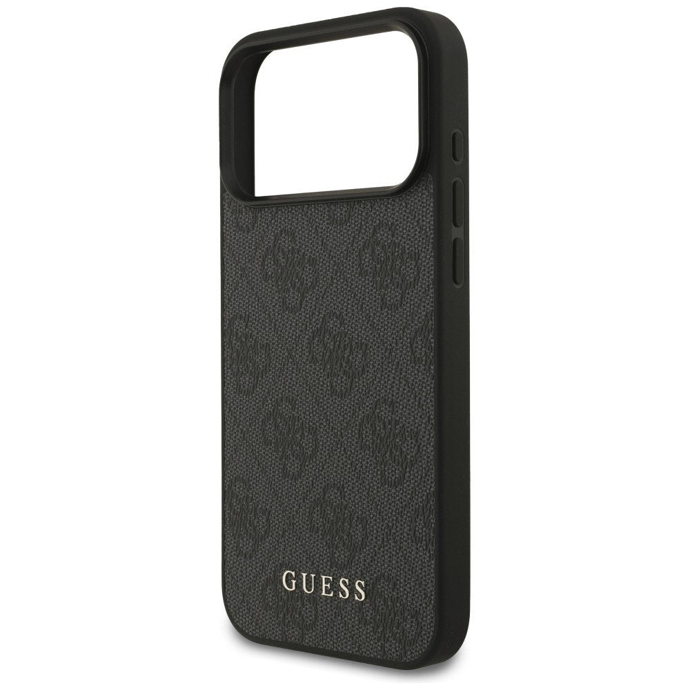 „Guess“ 4G Classic aizsargapvalks iPhone 18 Pro Max / iPhone 17 Pro Max, melns