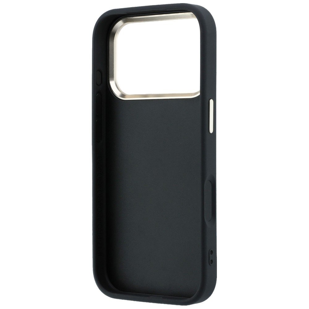 „Guess“ 4G un „Big Strass“ logotipa apvalks iPhone 18 Pro Max / 17 Pro Max, melns