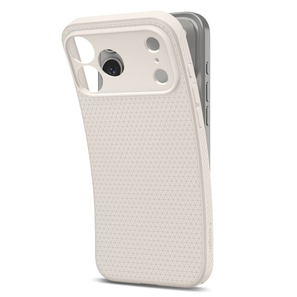 Spigen Liquid Air apvalks iPhone 17 Pro Max / 18 Pro Max titāna krāsā