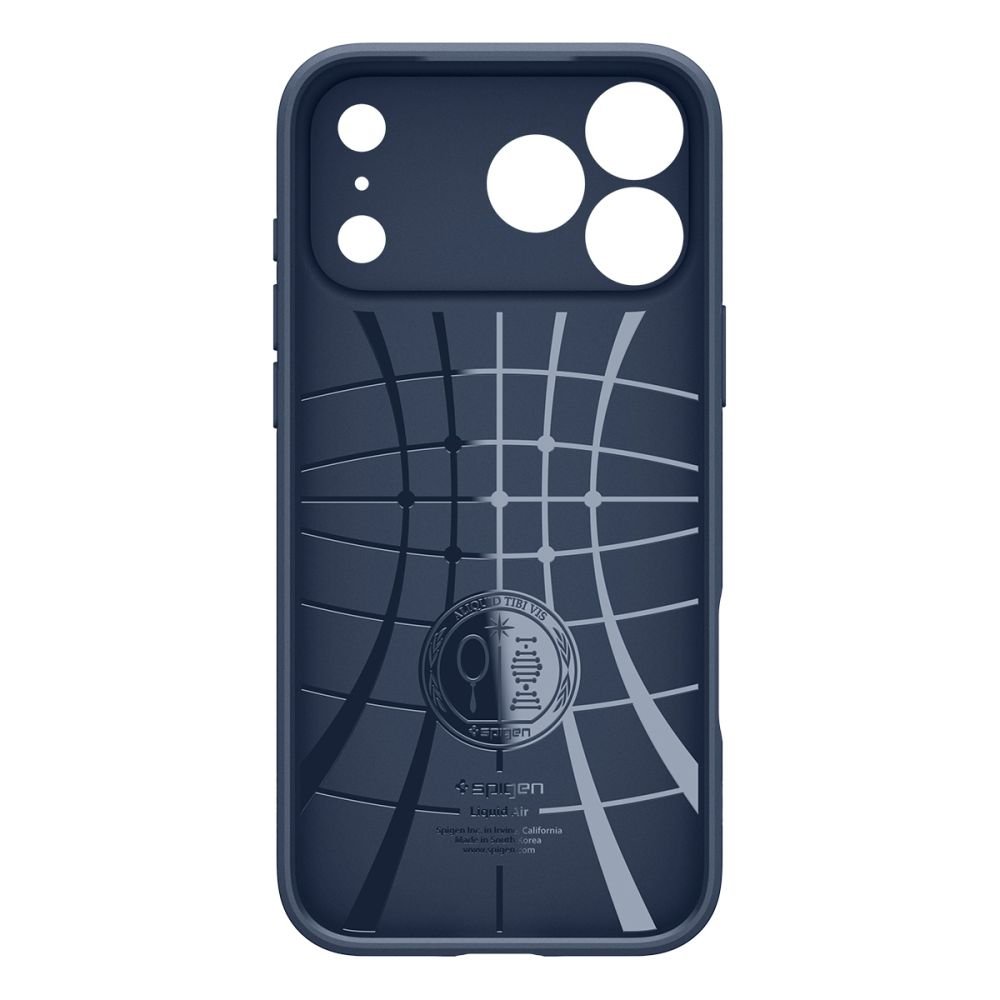 Spigen Liquid Air apvalks iPhone 17 Pro Max / 18 Pro Max, zils