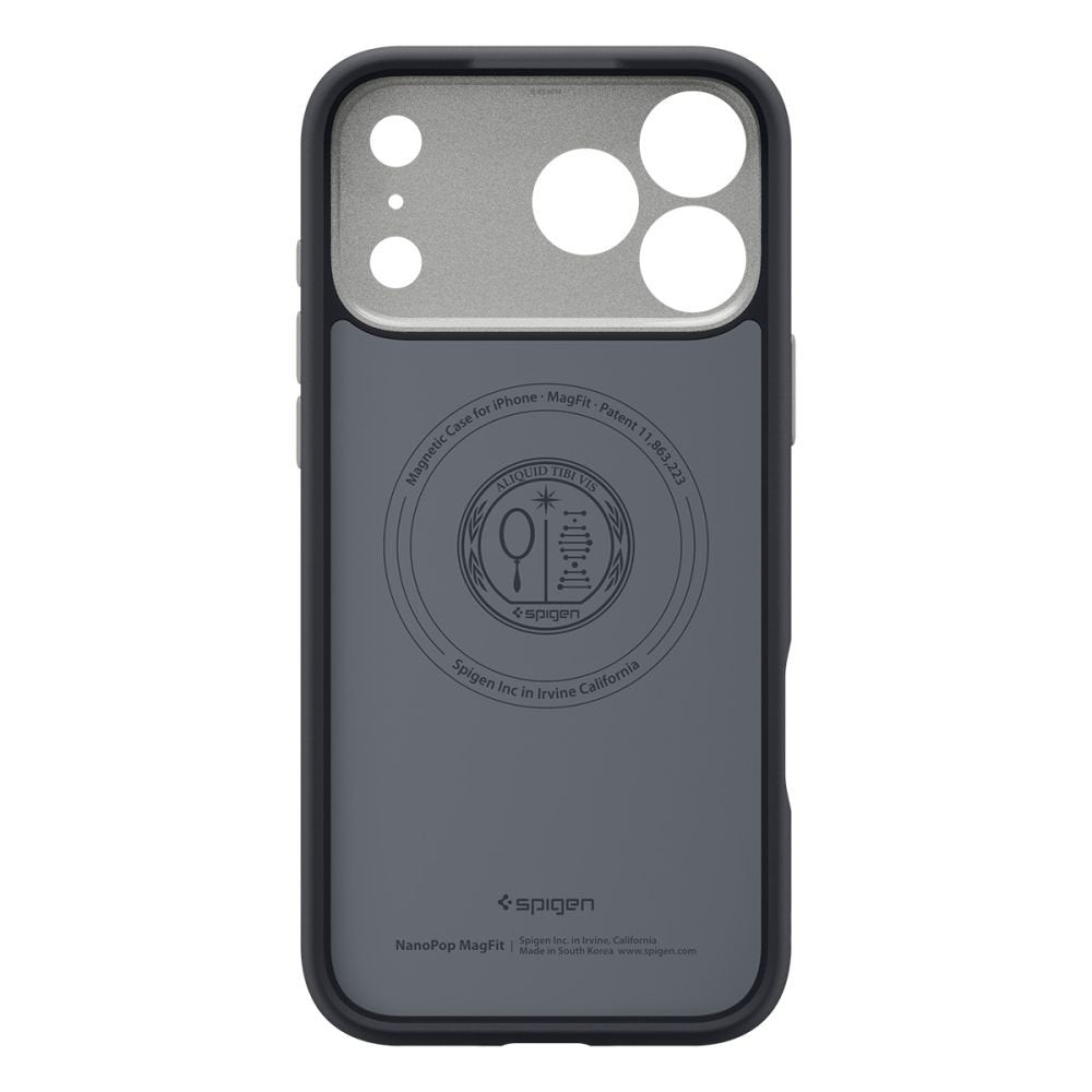 Spigen Nano Pop Magsafe apvalks iPhone 17 Pro Max / 18 Pro Max, melns