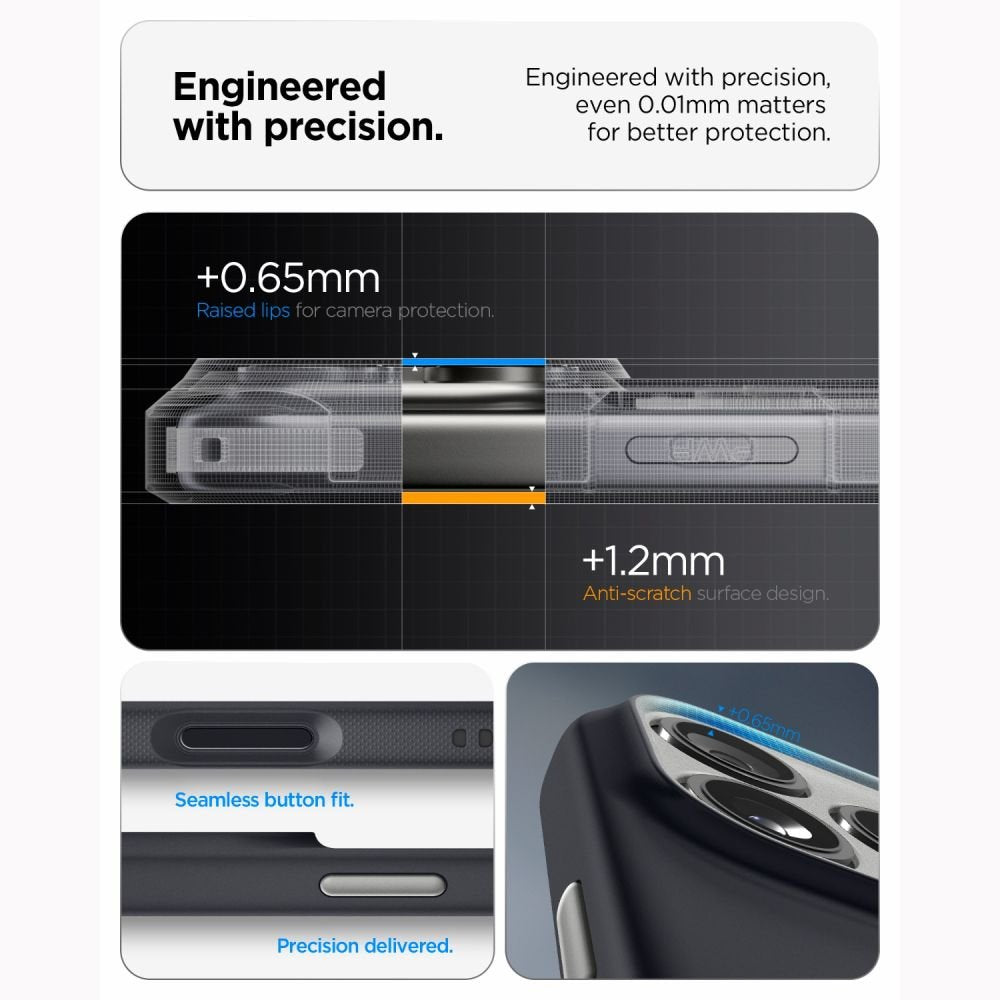 Spigen Nano Pop Magsafe apvalks iPhone 17 Pro Max / 18 Pro Max, melns