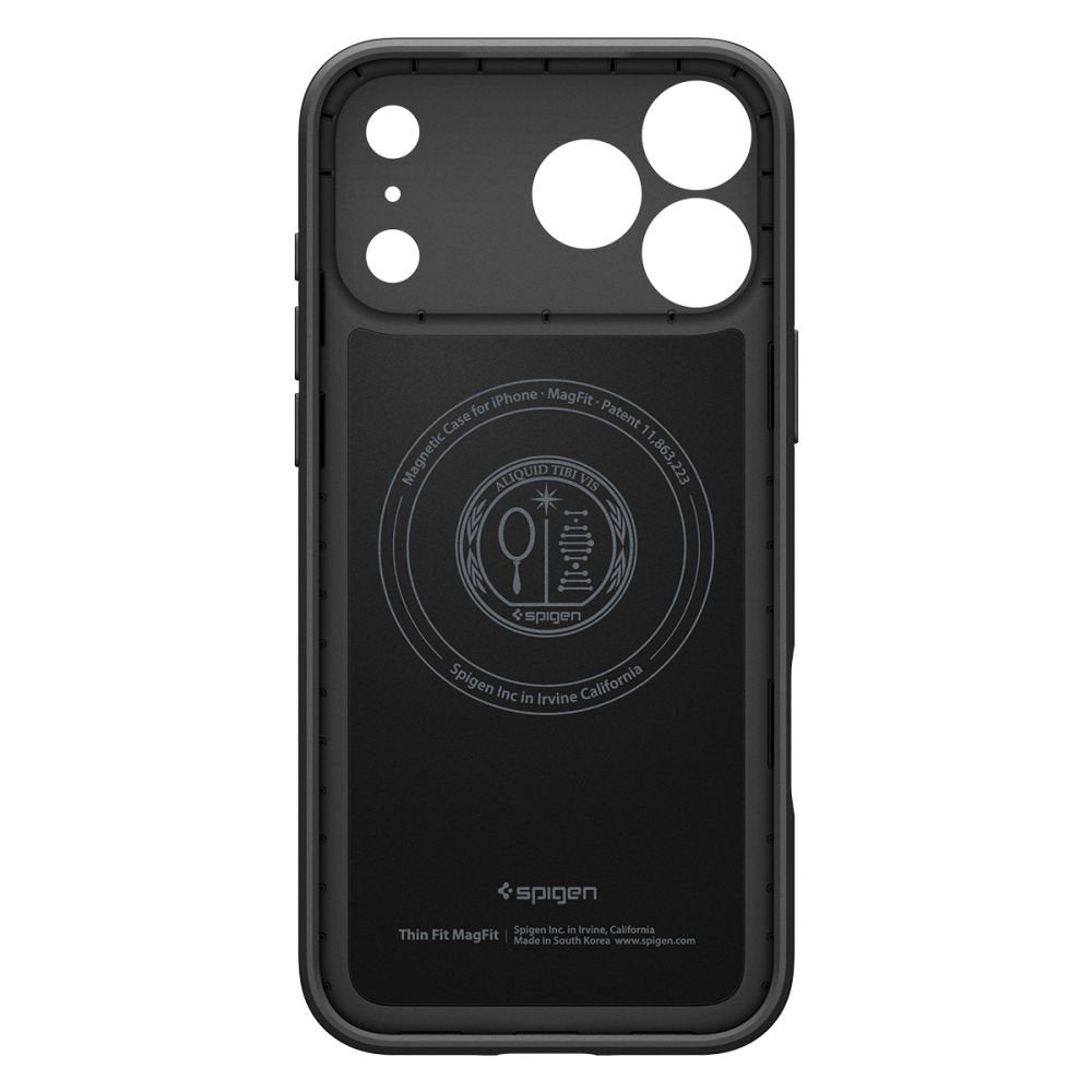 Spigen Thin Fit Magsafe apvalks iPhone 17 Pro Max / 18 Pro Max, melns