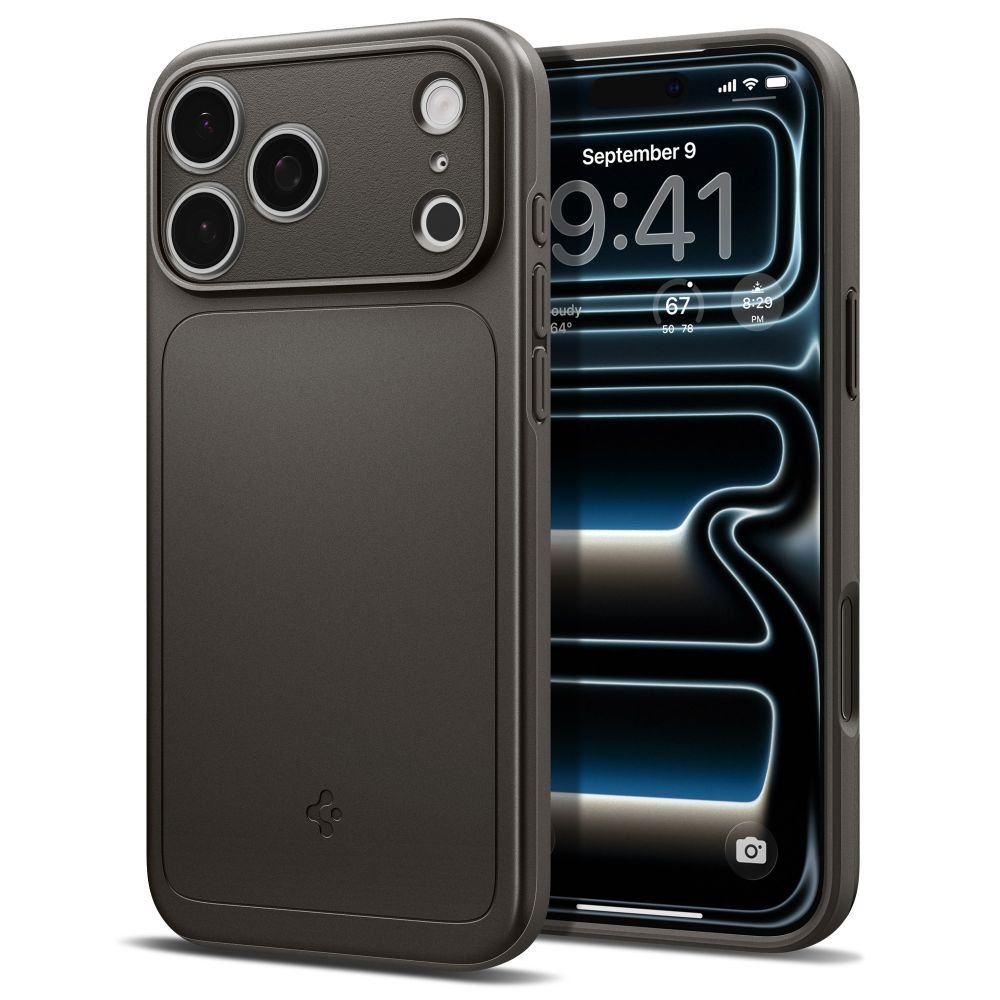 Spigen Thin Fit Magsafe apvalks iPhone 17 Pro Max / 18 Pro Max, grafīta krāsā
