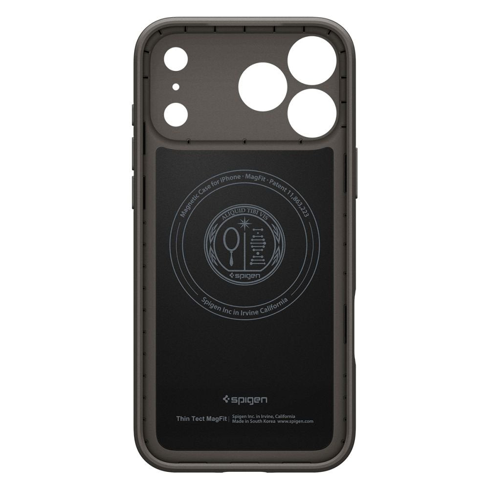 Spigen Thin Fit Magsafe apvalks iPhone 17 Pro Max / 18 Pro Max, grafīta krāsā