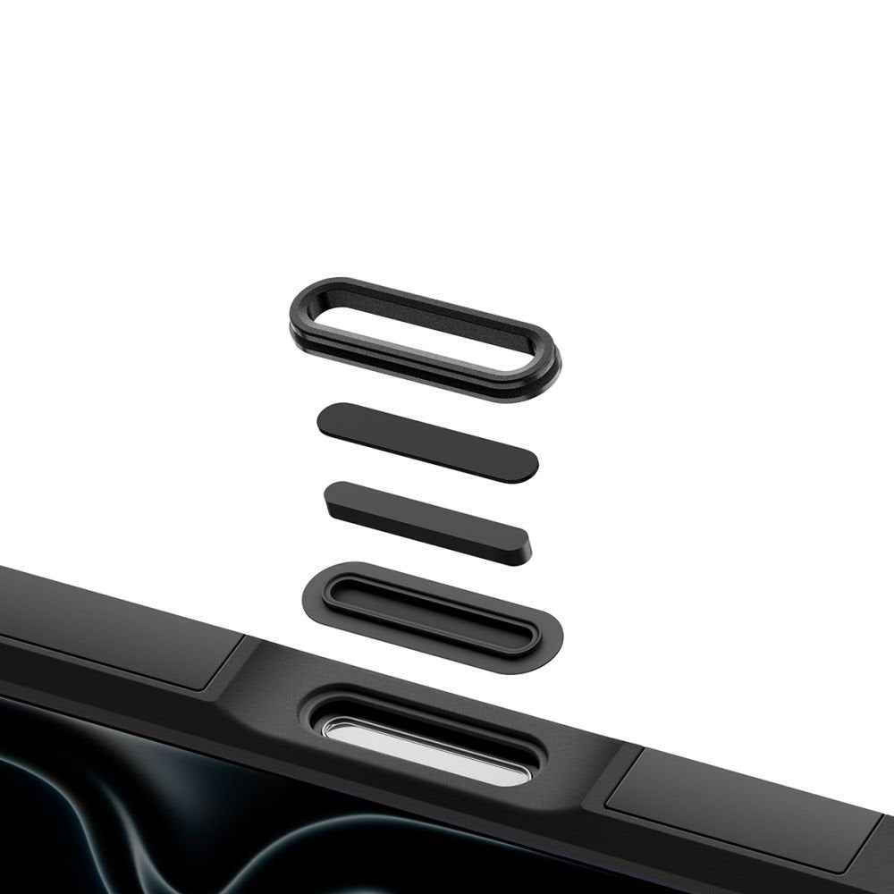 Spigen Tough Armor T Magsafe apvalks iPhone 17 Pro Max / 18 Pro Max, melns