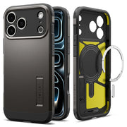 Spigen Tough Armor T Magsafe apvalks iPhone 17 Pro Max / 18 Pro Max, grafīta krāsā