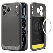 Spigen Rugged Armor MagSafe apvalks iPhone 17 Pro / 18 Pro, pelēks